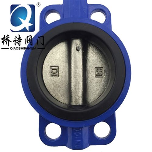 D71X 对夹蝶阀 软密封蝶阀 手动D71C-10/16 DN50~DN200 4寸蝶阀
