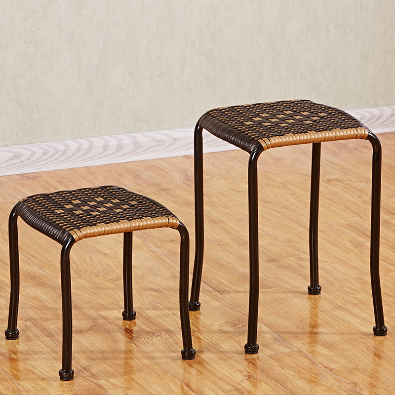 藤编凳子编织小板凳家用网红懒人矮凳客厅小椅子换鞋凳藤凳儿童凳,住宅家具,矮凳,淘宝优惠券,粉丝福利购,淘宝优惠卷