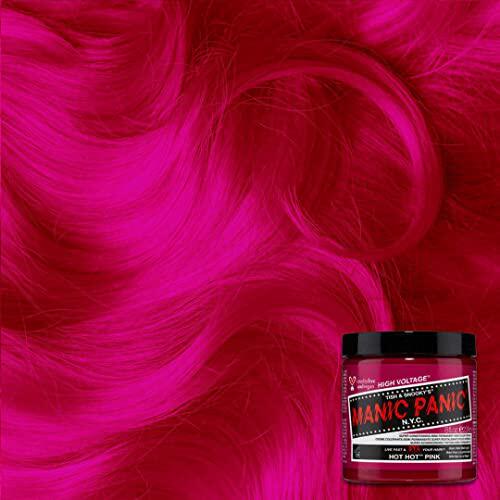 速发manic panic hot hot pink hair dye classic 2 pack