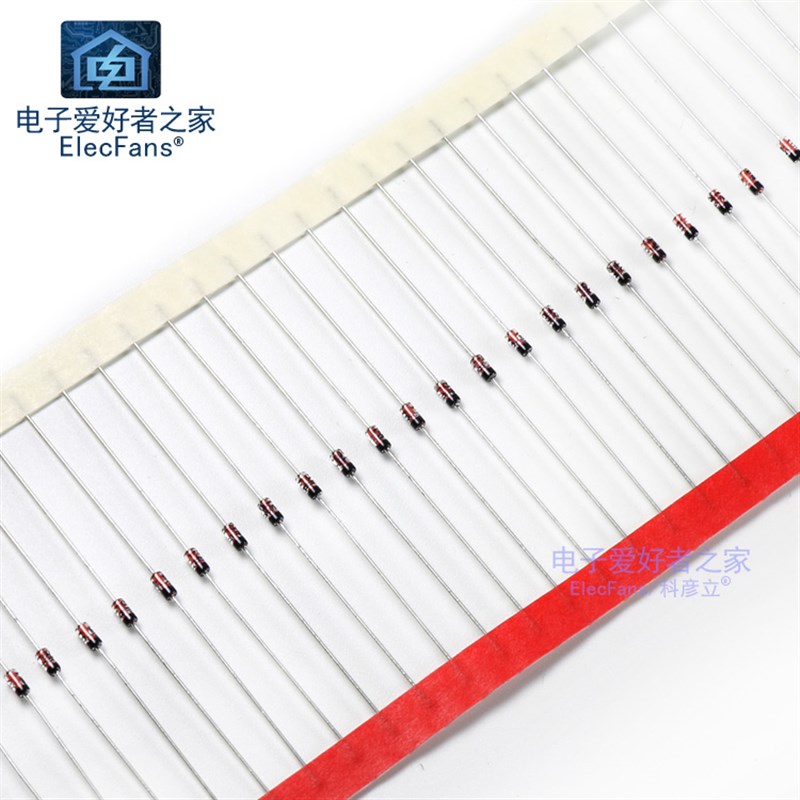 (20个)肖特基 检波二极管 1N60P 45V 50mA DO-35封装 锗二极管