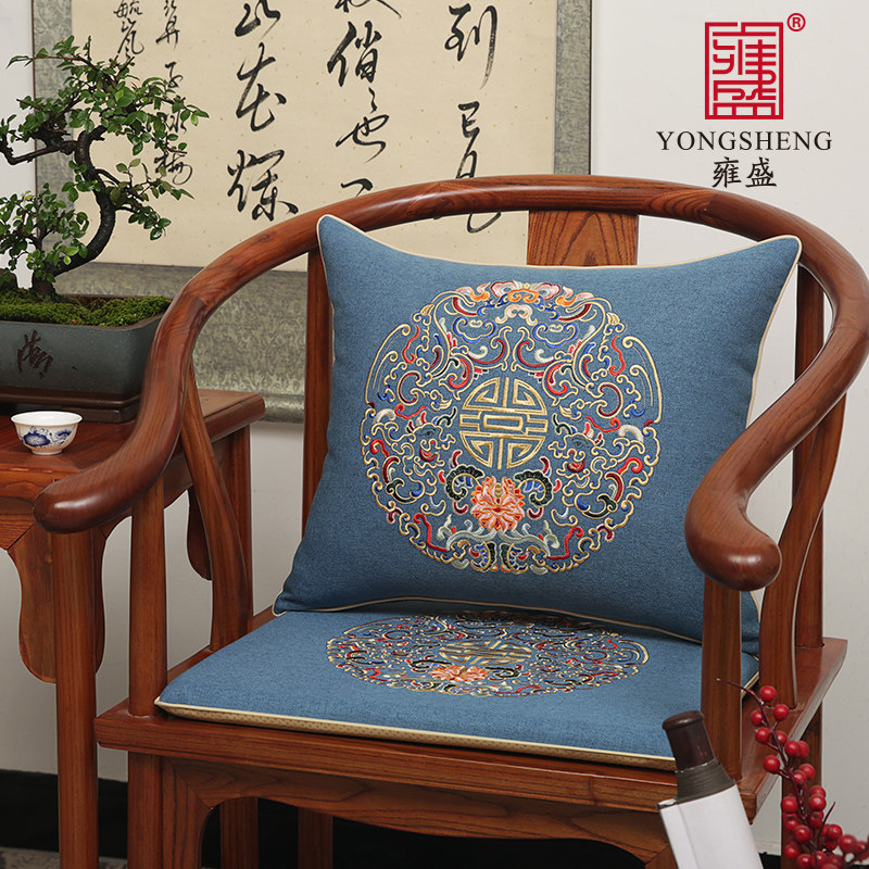 中式红木椅子坐垫实木家具沙发太师圈椅官帽茶餐座椅垫子海绵防滑,居家布艺,椅垫,淘宝优惠券,粉丝福利购,淘宝优惠卷