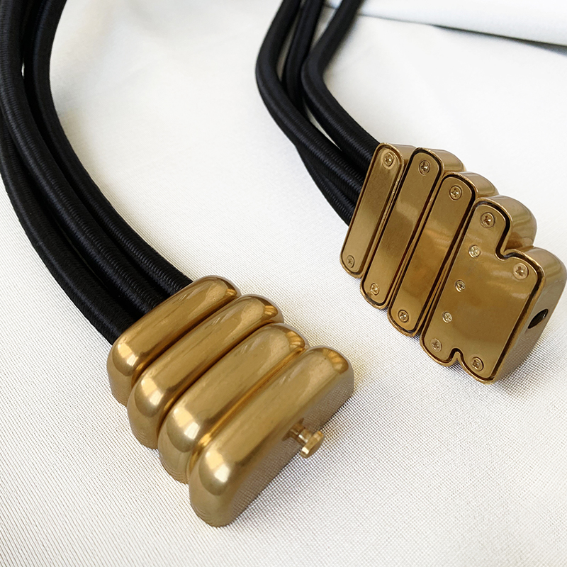 印思女式腰封设计感小众平滑扣70cm75Dcm80cm85cm个性多圈腰带女