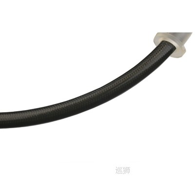 Transparent Black AN3 Braided Brake Hose Motorcycle Hydrauli