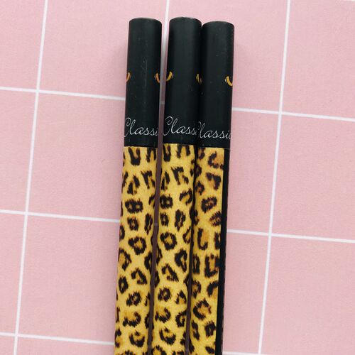 3pcs/lot Cute Classic Leopard Diamond Gel Pen Rollerball Pe
