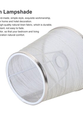 15cm Natural Linen Fabric Lampshade niversial Lamp Cover Rep