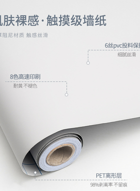 奶茶色肤感衣柜贴纸翻新自粘家具木板壁柜鞋柜门柜子专用改色贴膜