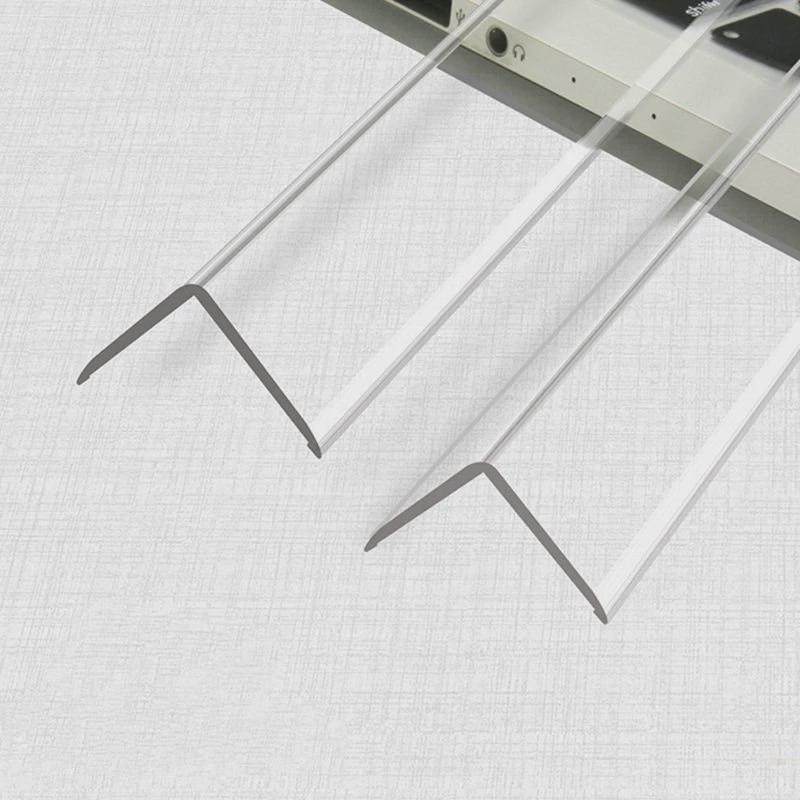 PC透明护角条阳角包边条免打孔防撞条保护条护墙角家用墙纸自粘