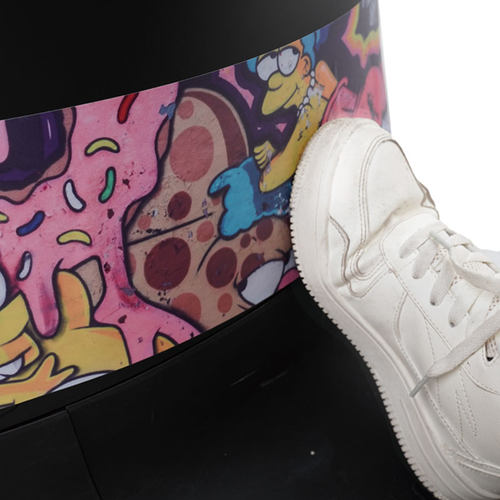 九号电动车M95cE80C40B80贴纸改装配件防水防刮耐脏脚踢装饰车贴