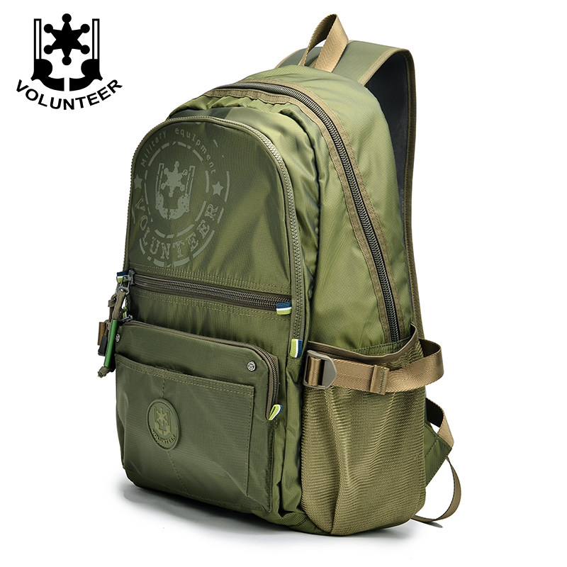 轻便帆布夏季背包牛津布男士大容量旅行双肩包时尚百搭学生书包女