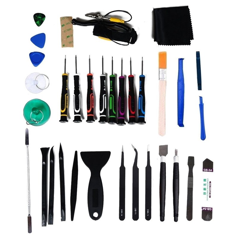 推荐34 Pcs Screen Removal Opening Repair Tool Kit Pry Tools 玩具/童车/益智/积木/模型 其他玩具枪 原图主图