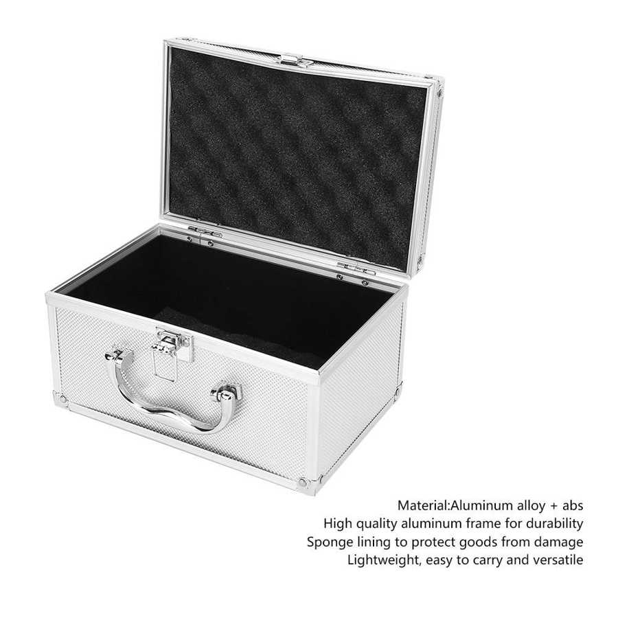 速发230 x 150 x 125mm Tool Box Aluminum Sponge Lining Hand C