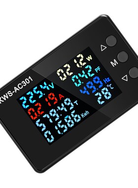 Voltage Voltmeter LED Digital Voltmeter AC Wattmeter 50-300V