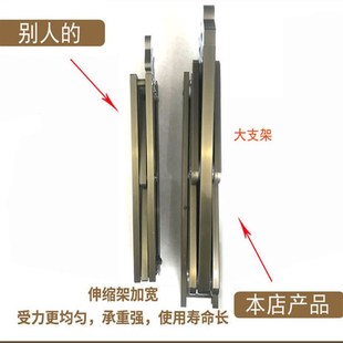 窗外室外晒衣架加厚 户外阳台伸缩晾衣架户外折叠晾衣杆家用推拉式