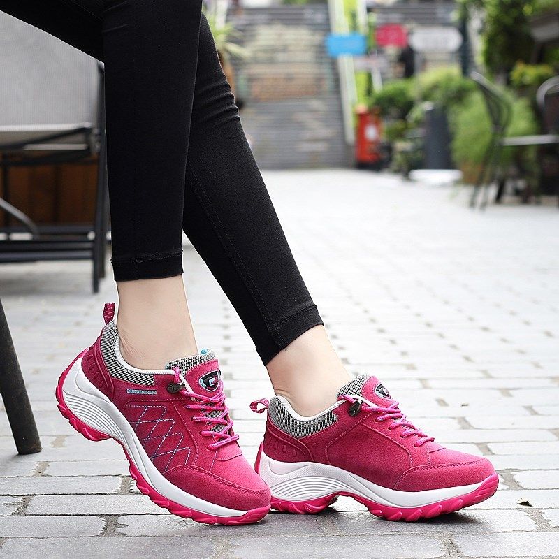 春秋坡跟女鞋休闲妈妈p鞋摇摇鞋网面透气旅游鞋运动休闲鞋松糕鞋,女鞋,深口单鞋,淘宝优惠券,粉丝福利购,淘宝优惠卷