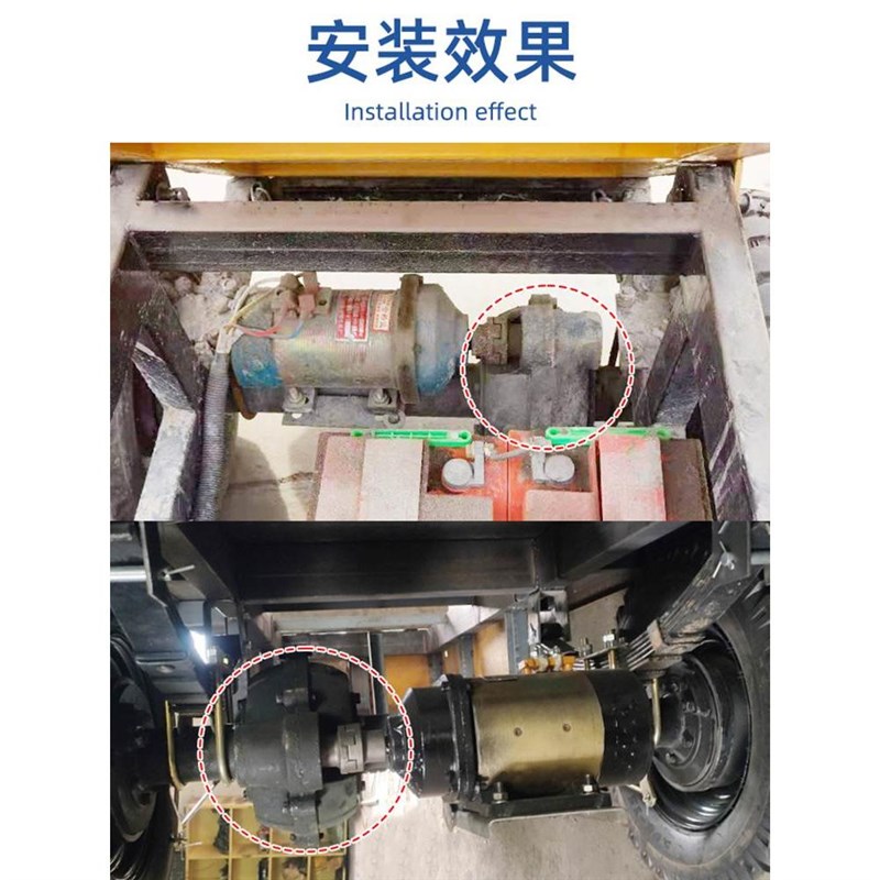 六齿半轴差速器直插对轮后桥牙包大功率箱体窑砖厂工程电动三轮车