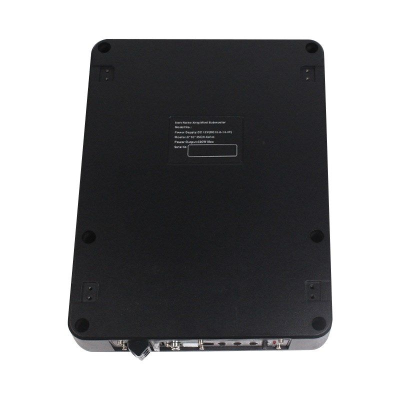 重低音车载低音炮座椅超q薄音响10寸小钢炮大功率12V汽车音响改装