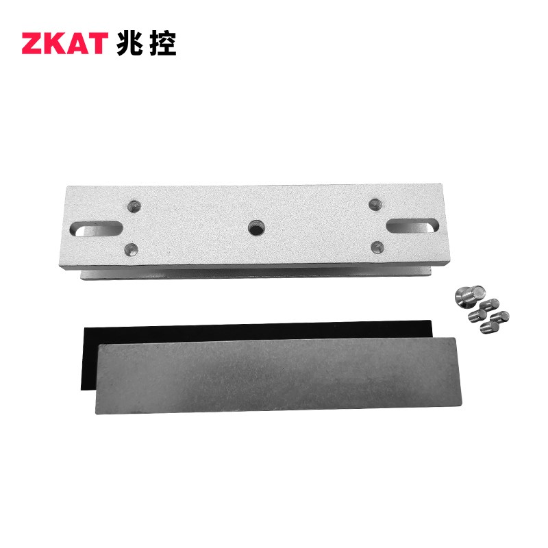 ZKAT280kg公斤180磁力锁350ZL500L型支架电磁锁无框玻璃门U型门夹