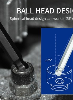 Allen Key Set 9 Pces Torx Screwdriver Double-End L Type Star