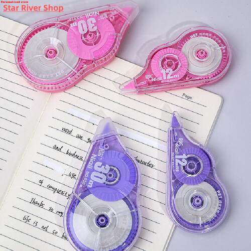 现货6pacs/set 72/150M Large-capacity Correction Tape White O