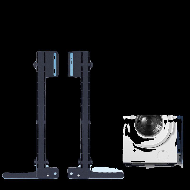 可移动滚筒洗衣机底座减震托架加高脚垫隐形升降支架增高滑轮架子