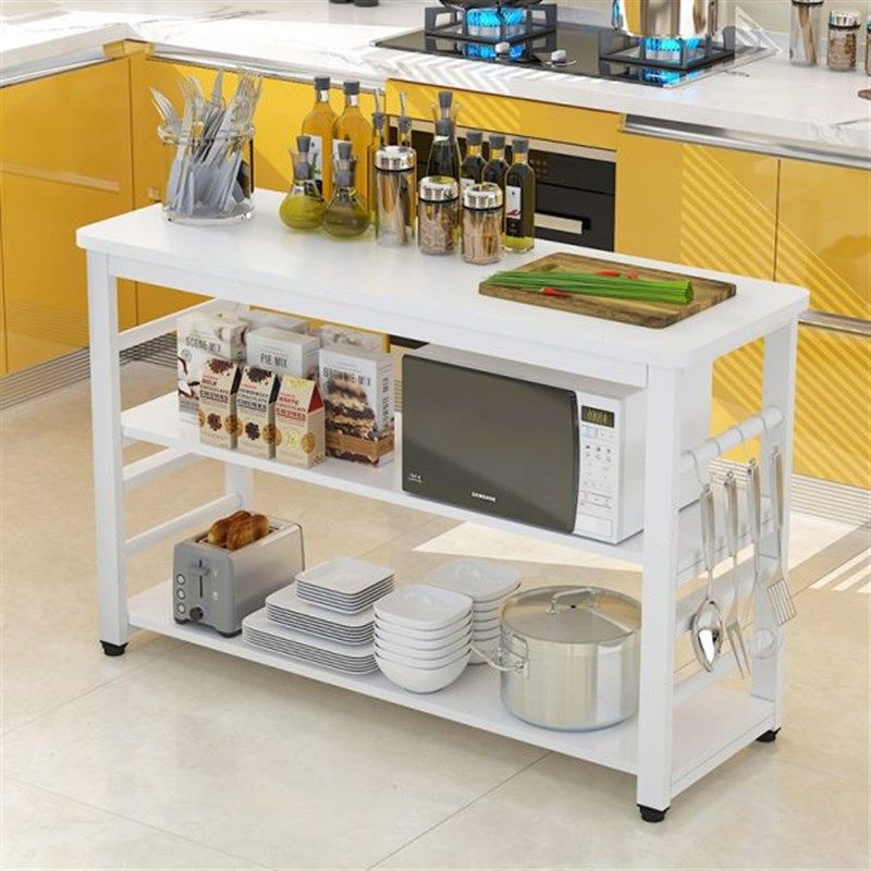 厨房简易小桌子切菜桌微波炉置物架多层储物桌厨房操作台家用长桌,住宅家具,板木餐桌,淘宝优惠券,粉丝福利购,淘宝优惠卷