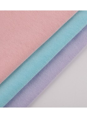 21支精梳棉平纹 180g全棉汗布单面布料 185cm春夏时尚纯棉T恤面料