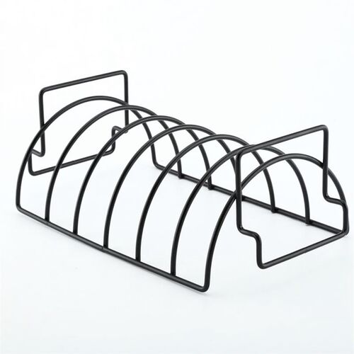 Iron Rib Rack Traeger Grill Barbecue BBQ Accessories Multi p