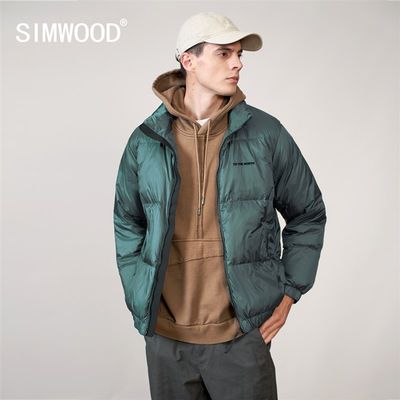 推荐SIMWOOD 2022 Autumn Winter New Men's Thick 90% White Duc