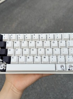 Makima 花朵玛琪码 pbt 五面热升华键帽