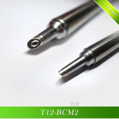 QUECOO High Quality T12-BCM2 Soldering Iron Tip Bevel with i