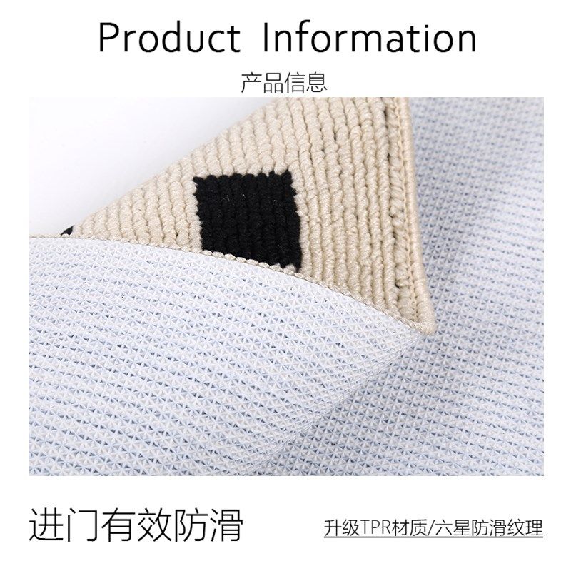 入户门地垫法式玄关家用室内门垫大门口进门玄关地毯耐脏免洗脚垫,居家布艺,入户地垫,淘宝优惠券,粉丝福利购,淘宝优惠卷