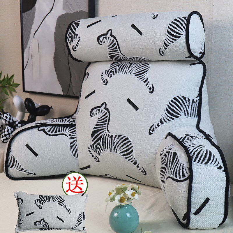 学生床头靠枕读书床上护腰护颈靠垫飘窗台沙发大靠背孕妇喂奶腰靠,居家布艺,床头靠垫,淘宝优惠券,粉丝福利购,淘宝优惠卷