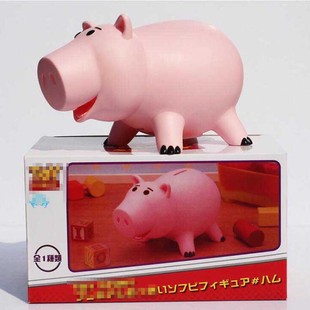 Story PVC Hamm Bank Coin 网红20cm Pink Toy Pig Piggy Box
