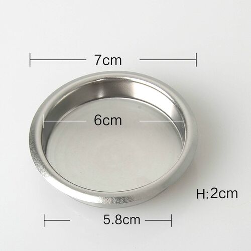 Portafilter Blank Filter Blind Filter Basket Backflush Rubbe