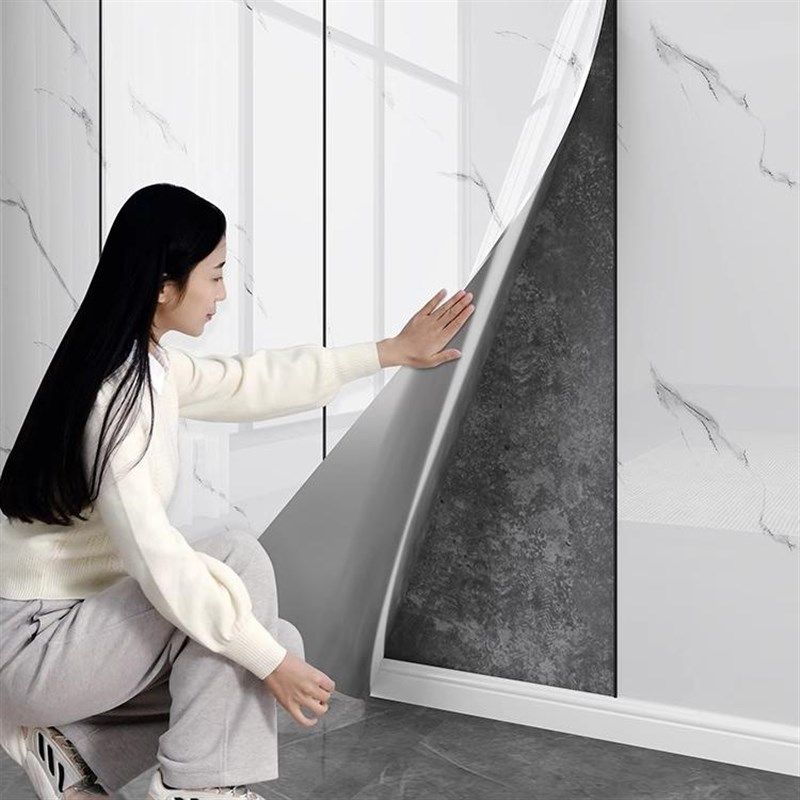 速发仿大理石瓷砖墙贴铝塑板自粘墙纸背景墙高级感壁X纸防水防潮,家居饰品,瓷砖贴,淘宝优惠券,粉丝福利购,淘宝优惠卷