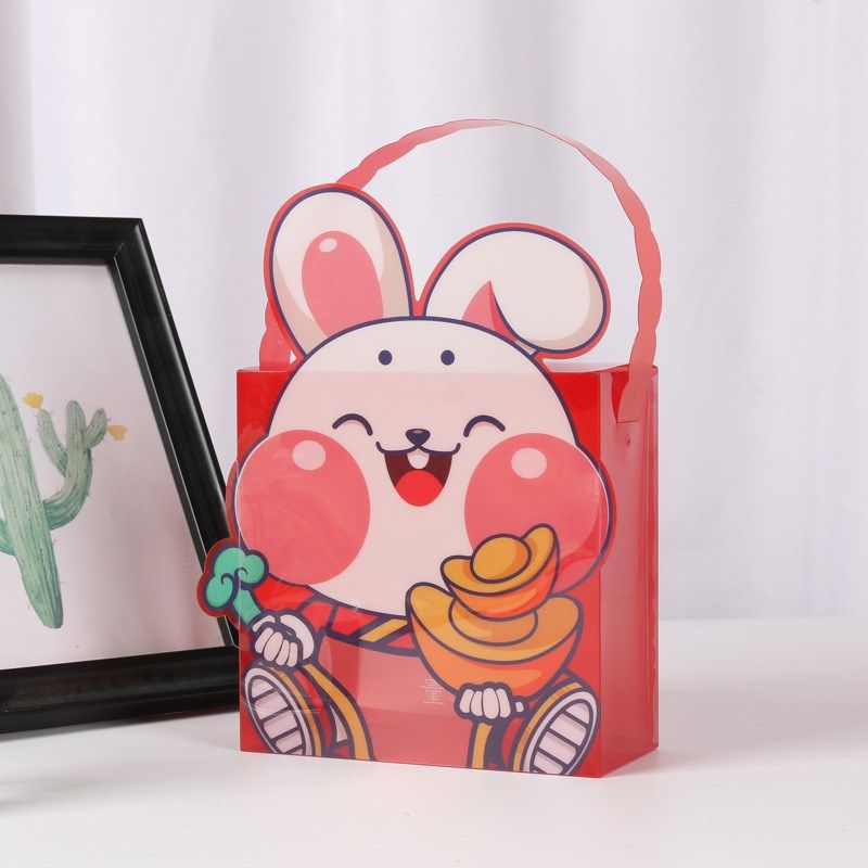 卡通伴手礼盒可爱动物手提pvc礼品盒节日礼O品糖果饼干烘焙包装盒,橡塑材料及制品,塑料盒/塑料箱/塑料柜,淘宝优惠券,粉丝福利购,淘宝优惠卷