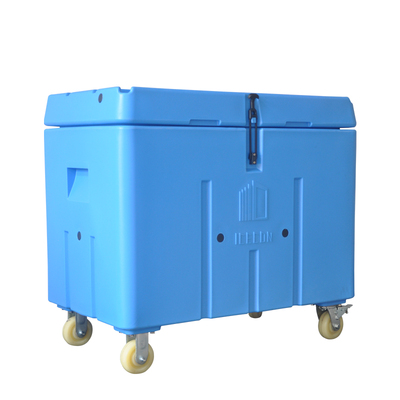 网红干冰储存箱专用超大容量320L滚塑保温冷藏耐负80度低温带轮子