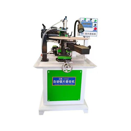 全自动合金锯片磨齿机小型圆木工锯片修齿机多锯片数控磨齿机器