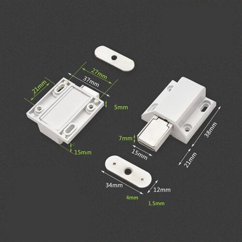 1pcs Nylon Push to Open Magnetic Touch Cabinet Door Catches
