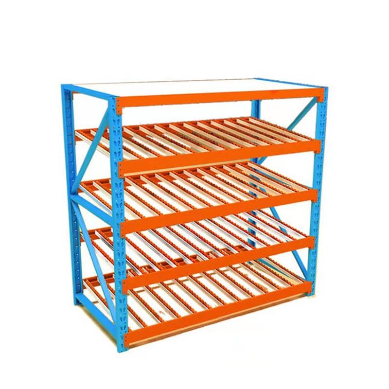 收纳多层轻型中型重型加厚仓库置物架多层储物架流利仓储货架