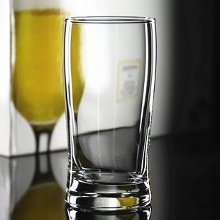 利比欧式 透明玻璃创意圆形竹节杯餐厅饮料柠檬茶杯酒店KTV啤酒杯