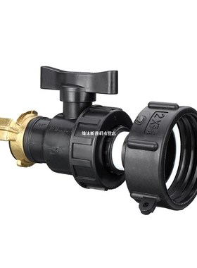 S60x6 3/4 IBC Tank Drain Adapter Fixing Hose Outlet Tap Wate