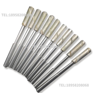 m8可调金刚石直柄硬质合金铰刀研磨珩螺加长钨钢定制绞珩H678促销
