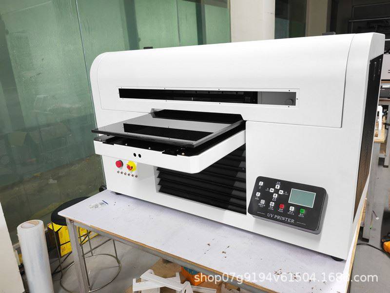 新品uv感压转印贴水晶标logo个c性印花机光油水晶贴纸撕膜留图uv