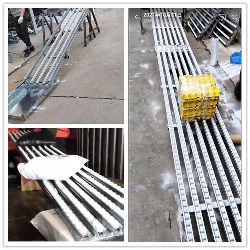 卸货神器滑轮流利条卸车滑道下货搬运滑梯无O动力箱装袋装可用轻