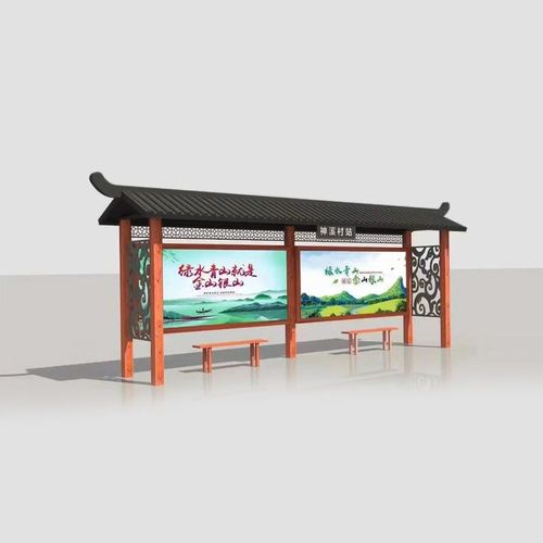 智能候车亭多功能公交候车亭电子公交站台站牌灯