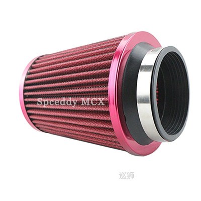 Universal Carbon Fiber Air Intake Kit Air Filter Box Mushroo