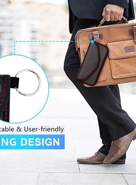 Carbon Fiber Signal Blocking Bag Faraday Bag Shield Cage Pou