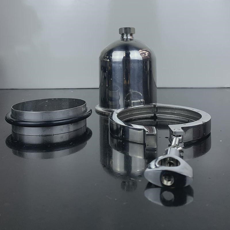 精铸卡箍抱箍304不锈钢快装卡盘管件连接精抛光管道连接器89mm管