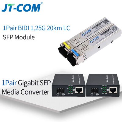 推荐Gigabit Media Converter SFP Transceiver Module 5KM 1000M